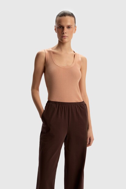 Майка вязаная