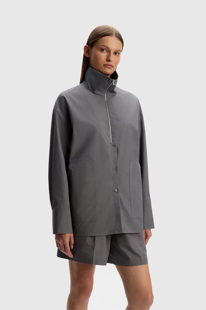 Рубашка с молнией