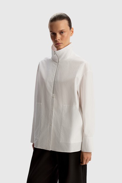 Рубашка с молнией
