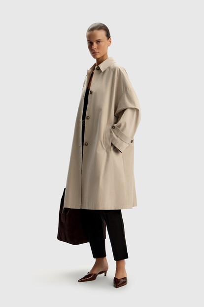 Тренч из хлопка