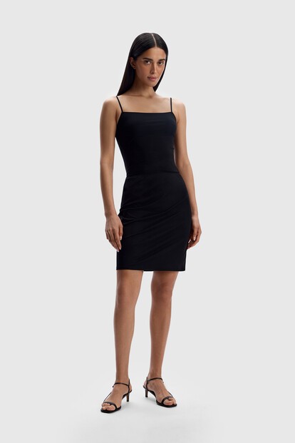 Юбка из тонкого трикотажа