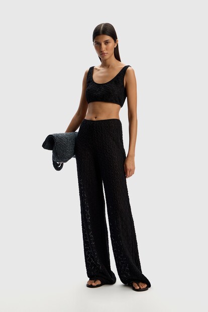 Брюки из кружева