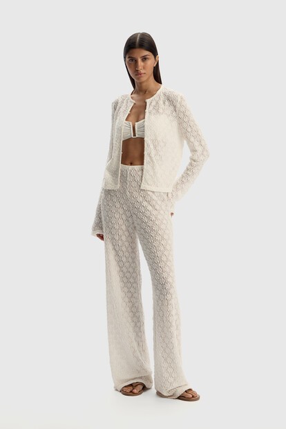 Брюки из кружева