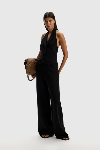 Брюки широкие