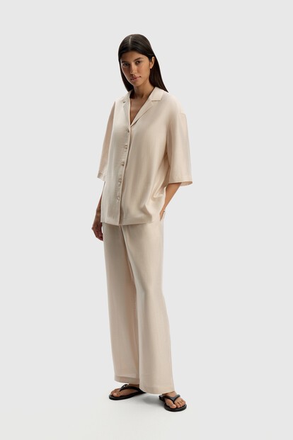 Брюки из ткани Takisada