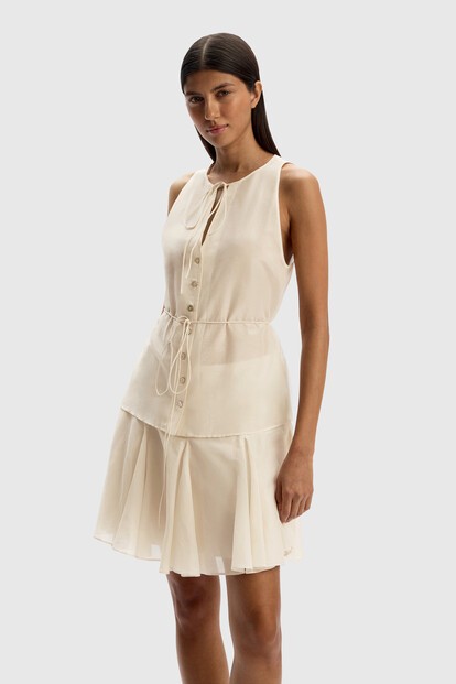 Блузка из хлопка и шелка