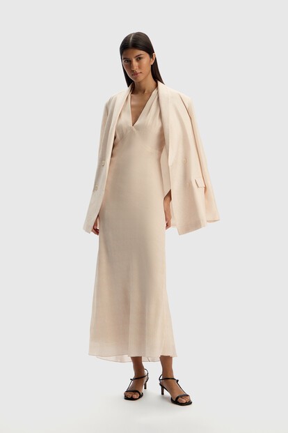 Платье из шелкового шифона