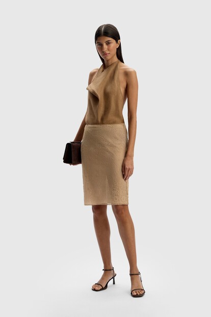 Юбка из кружева