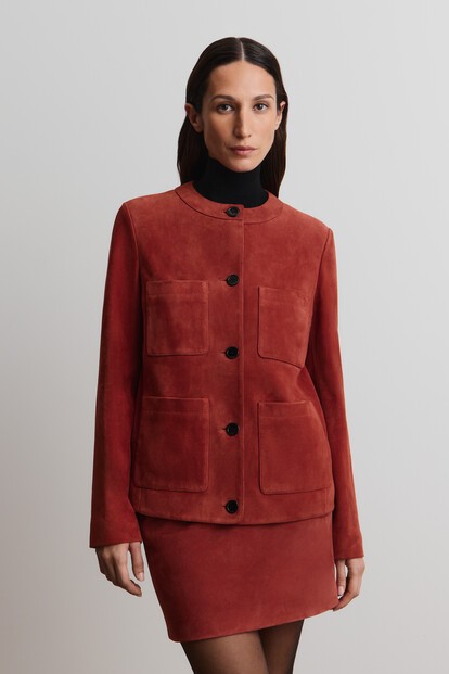 Жакет Suave из замши
