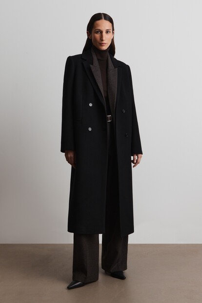 Пальто из шерсти и кашемира