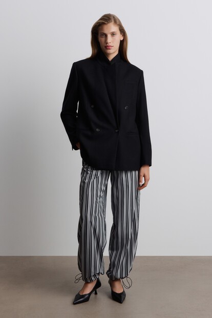 Брюки из тафты