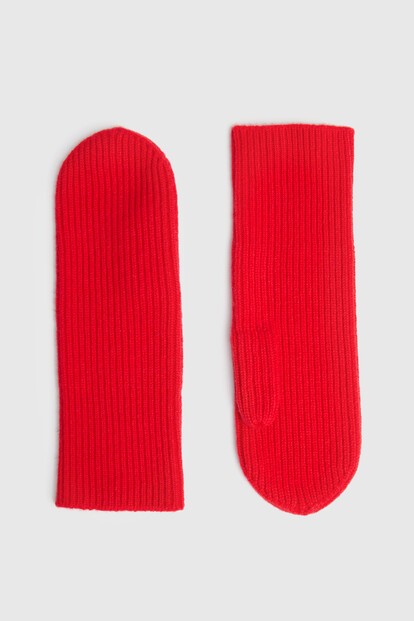 Варежки из кашемира