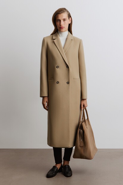 Пальто из шерсти и кашемира