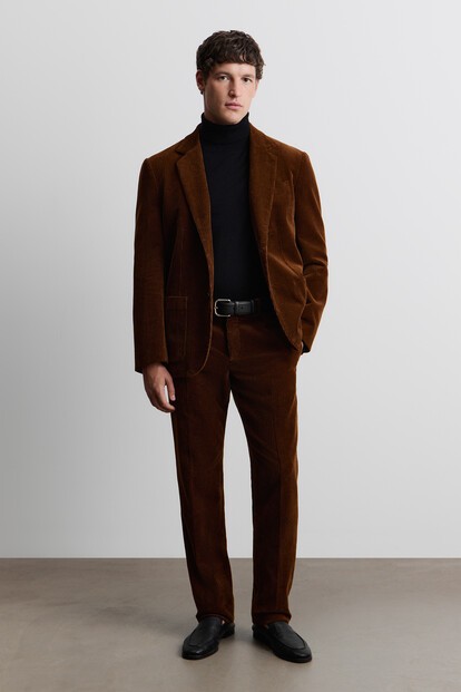 Брюки из французского вельвета