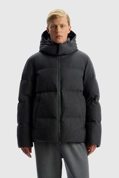 Пуховик Altai из шерсти и кашемира
