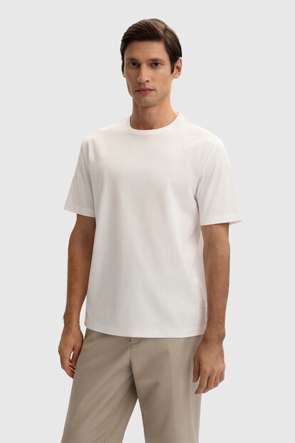 Футболка из мерсеризованного хлопка