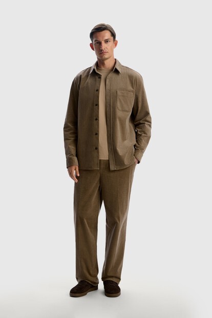 Брюки из французского вельвета