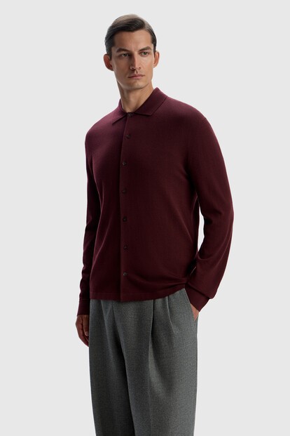 Рубашка из шерсти мериноса