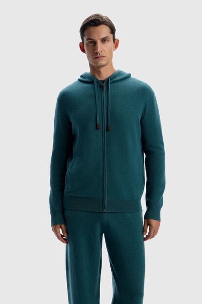 Худи из шерсти и кашемира