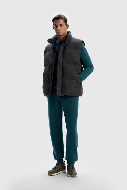 Брюки из шерсти и кашемира