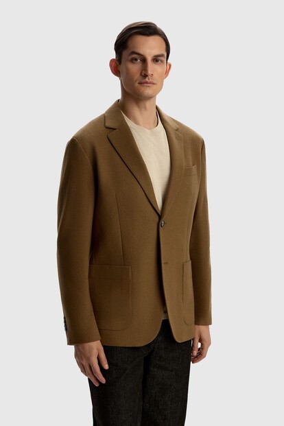 Пиджак из мягкой шерсти