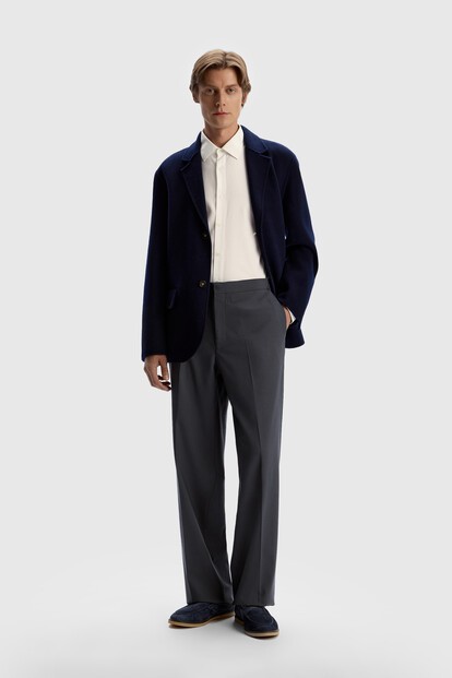 Брюки из шерсти