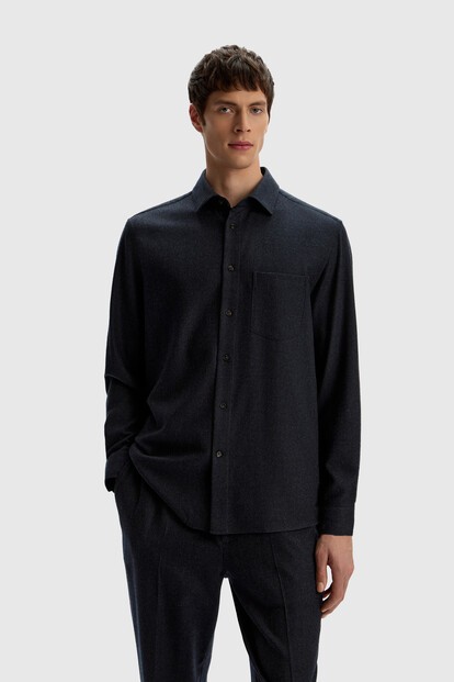 Рубашка из шерсти Drago