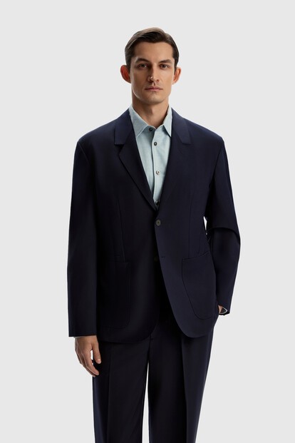 Пиджак из тонкой шерсти