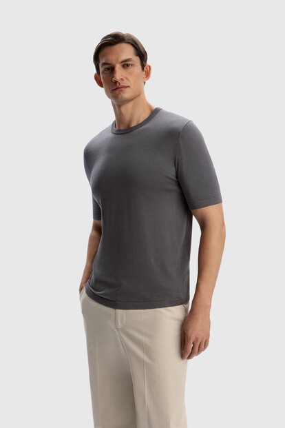 Джемпер из шелка и хлопка