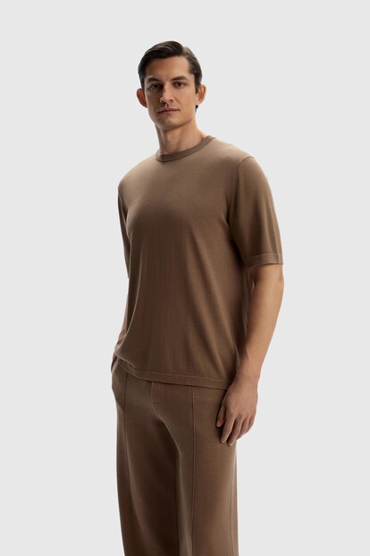 Джемпер из шелка и хлопка