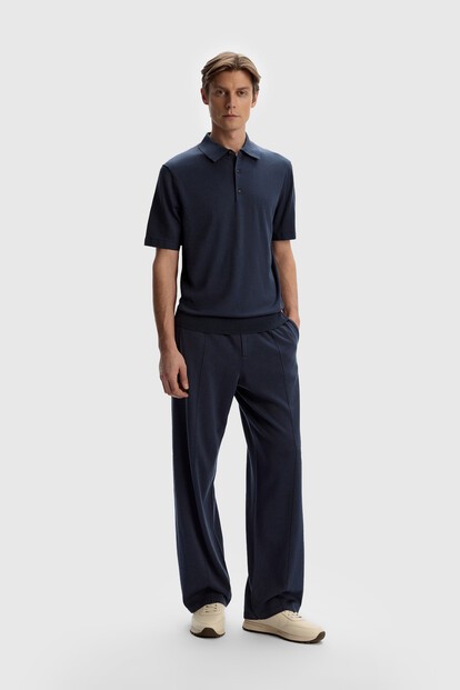 Брюки из шелка и хлопка