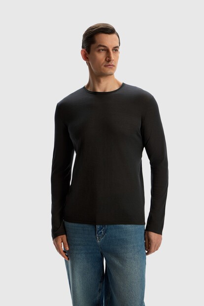 Джемпер из шелка и хлопка