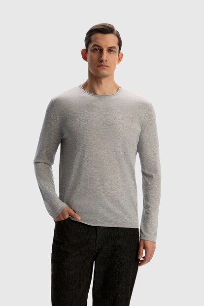 Джемпер из шелка и хлопка