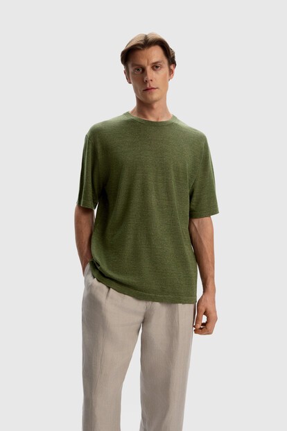 Джемпер с коротким рукавом