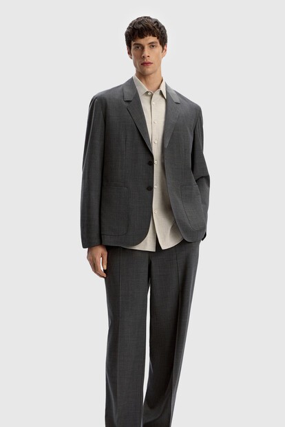 Брюки из тонкой шерсти