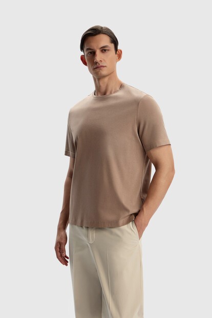 Футболка из мерсеризованного хлопка