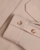 Блуза с поясом и накладными карманами