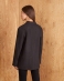 Пиджак классический с объемными плечами