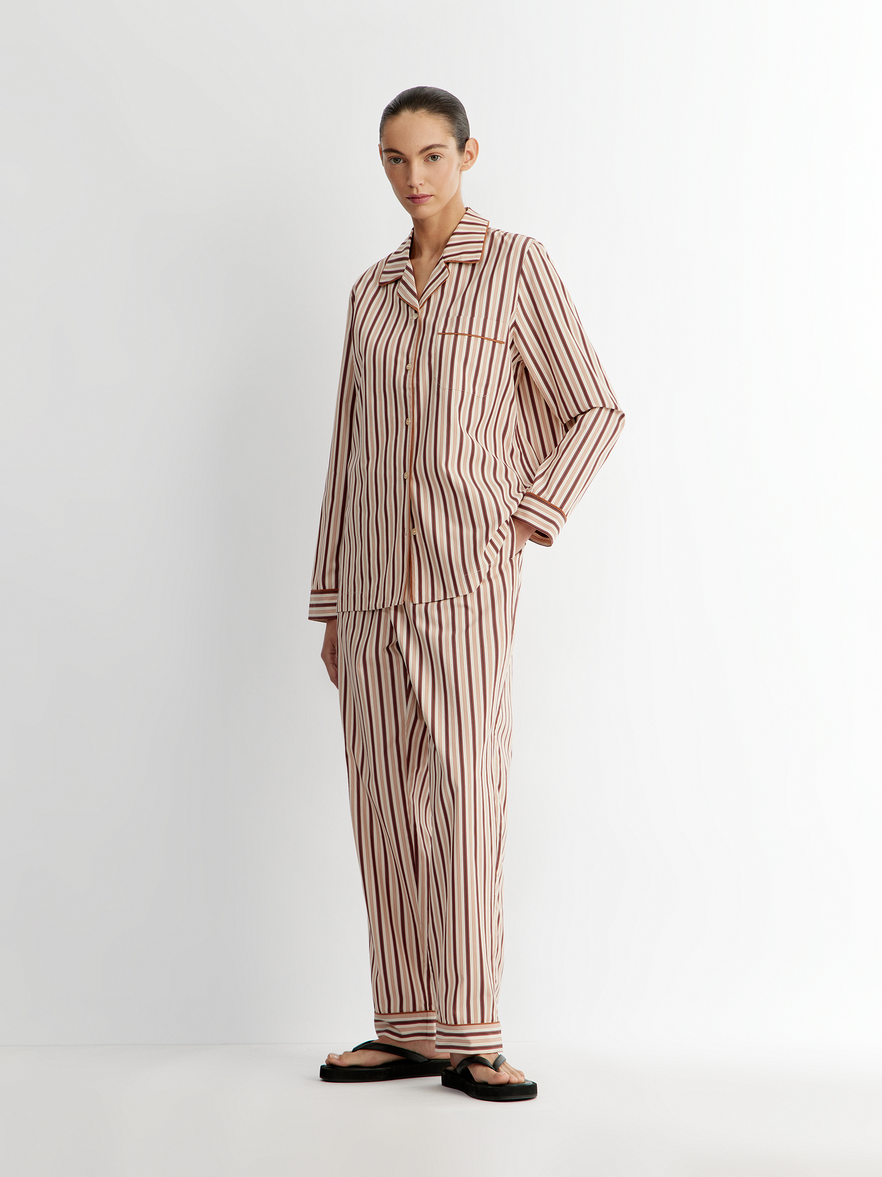 Пижама из хлопка 12 STOREEZ 12⠀storeez сарафан из хлопка
