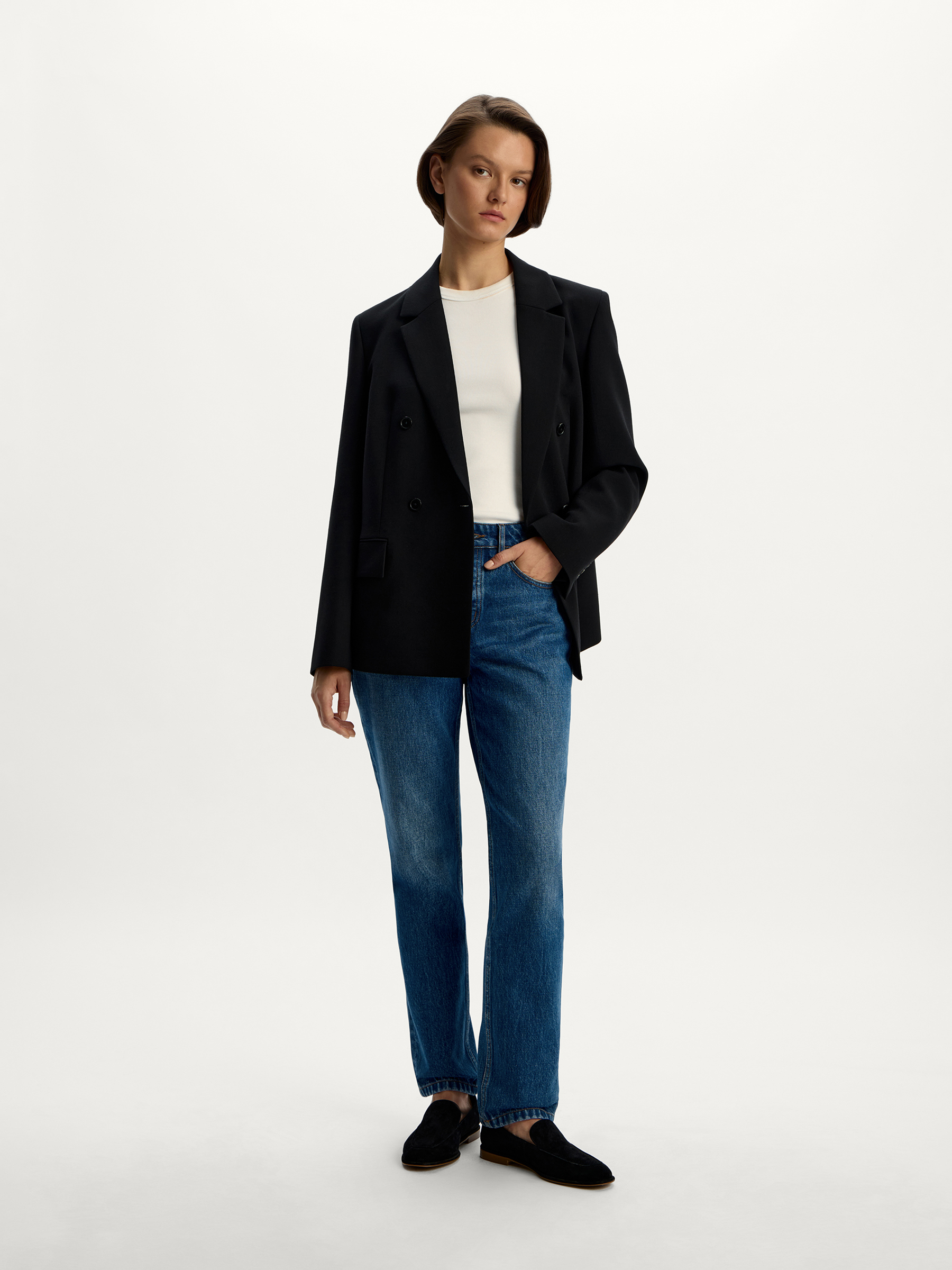 

Джинсы Straight 333 12 STOREEZ, Джинсовый синий