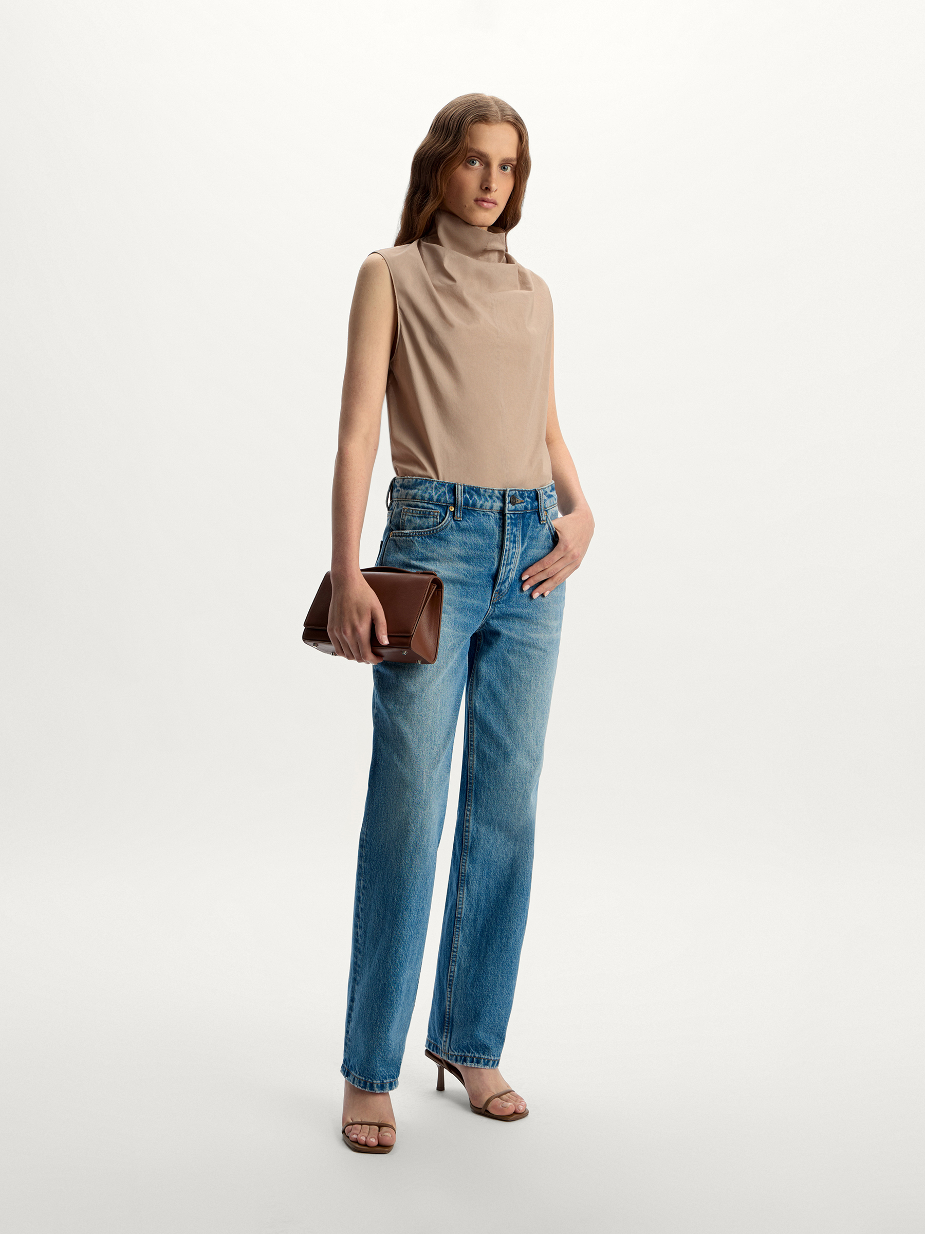 

Джинсы Straight 323 12 STOREEZ, Джинсовый синий