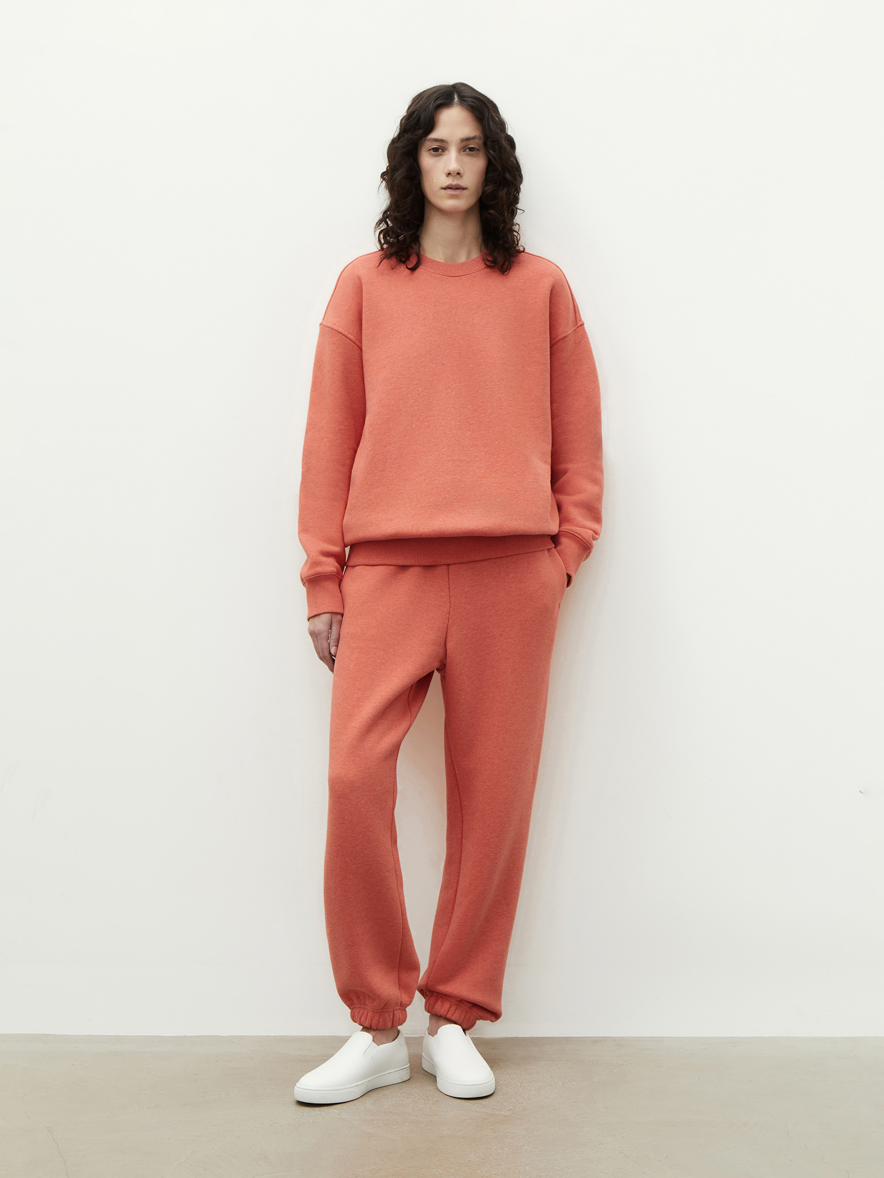 

Брюки с начесом 12 STOREEZ, Коралловый