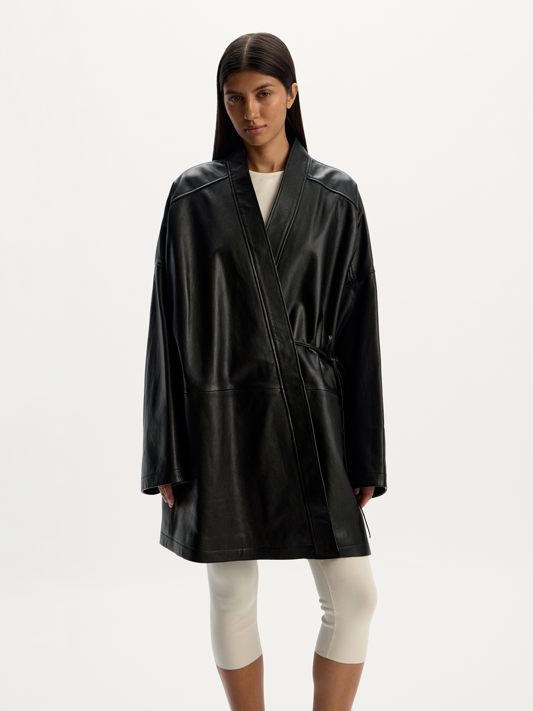 Куртка Solid из кожи 12 STOREEZ 120000₽