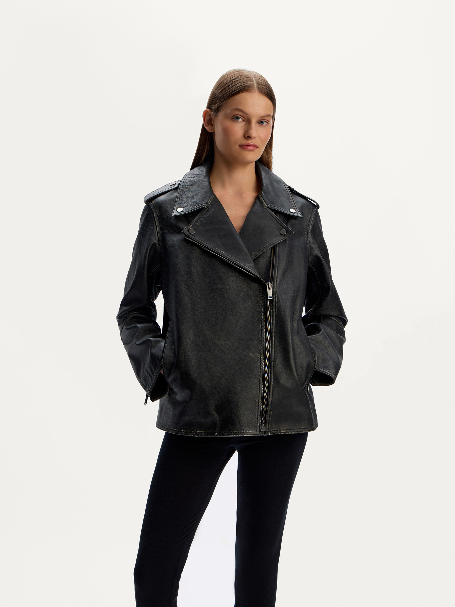 Куртка из кожи 12 STOREEZ 120000₽