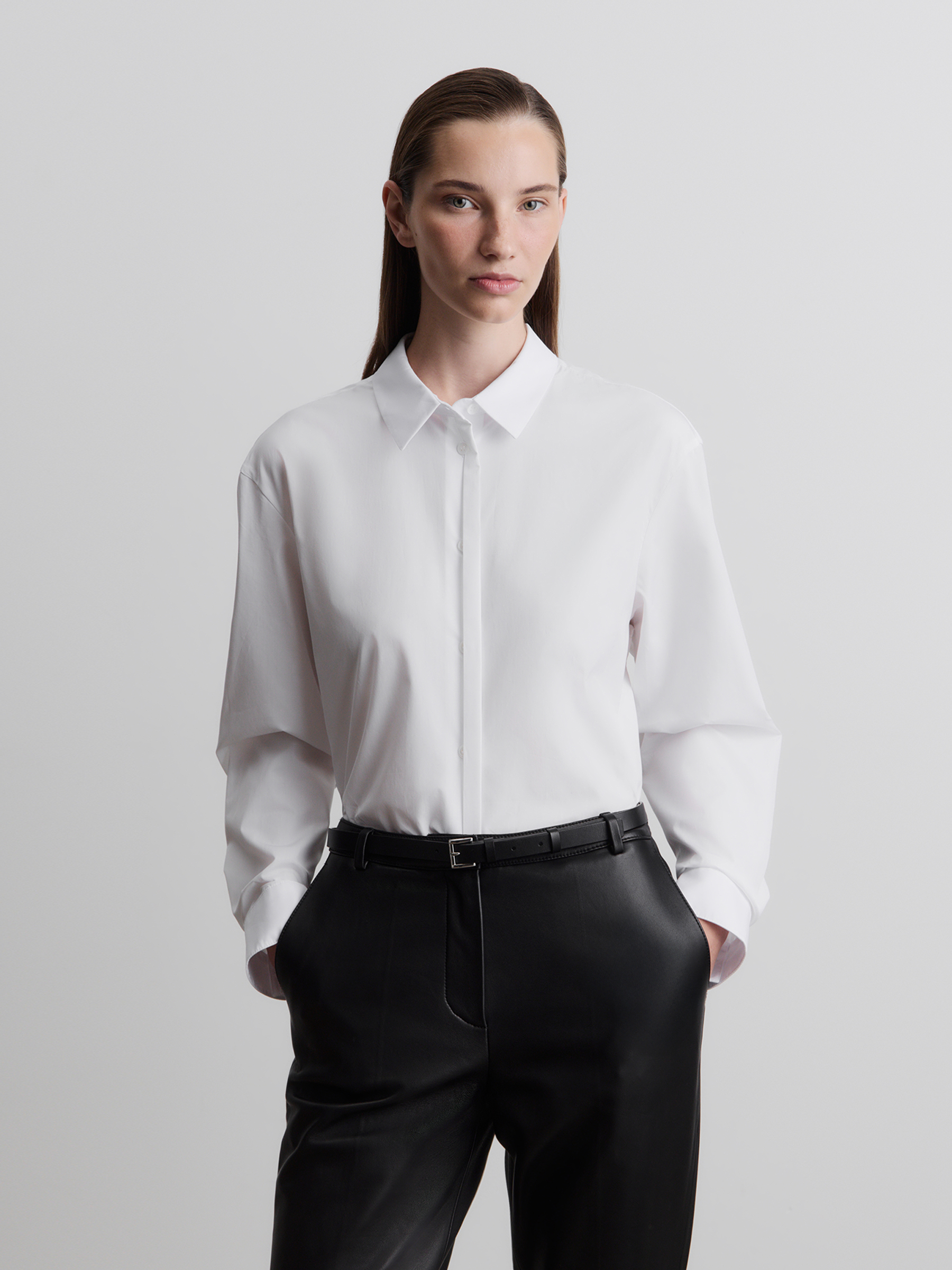 Рубашка из хлопка Albini 12 STOREEZ 16000₽