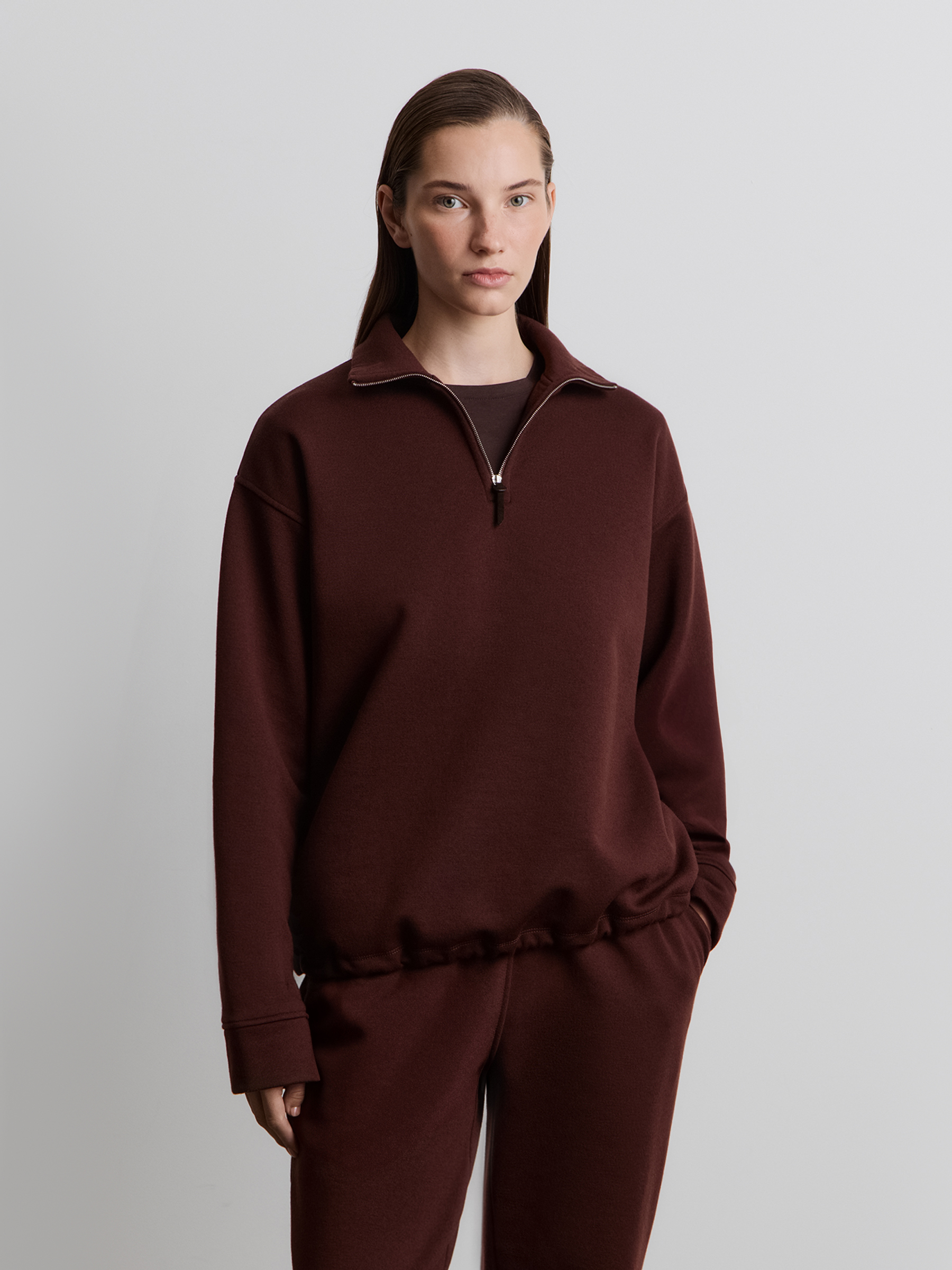 Толстовка из хлопка и шерсти 12 STOREEZ 22000₽