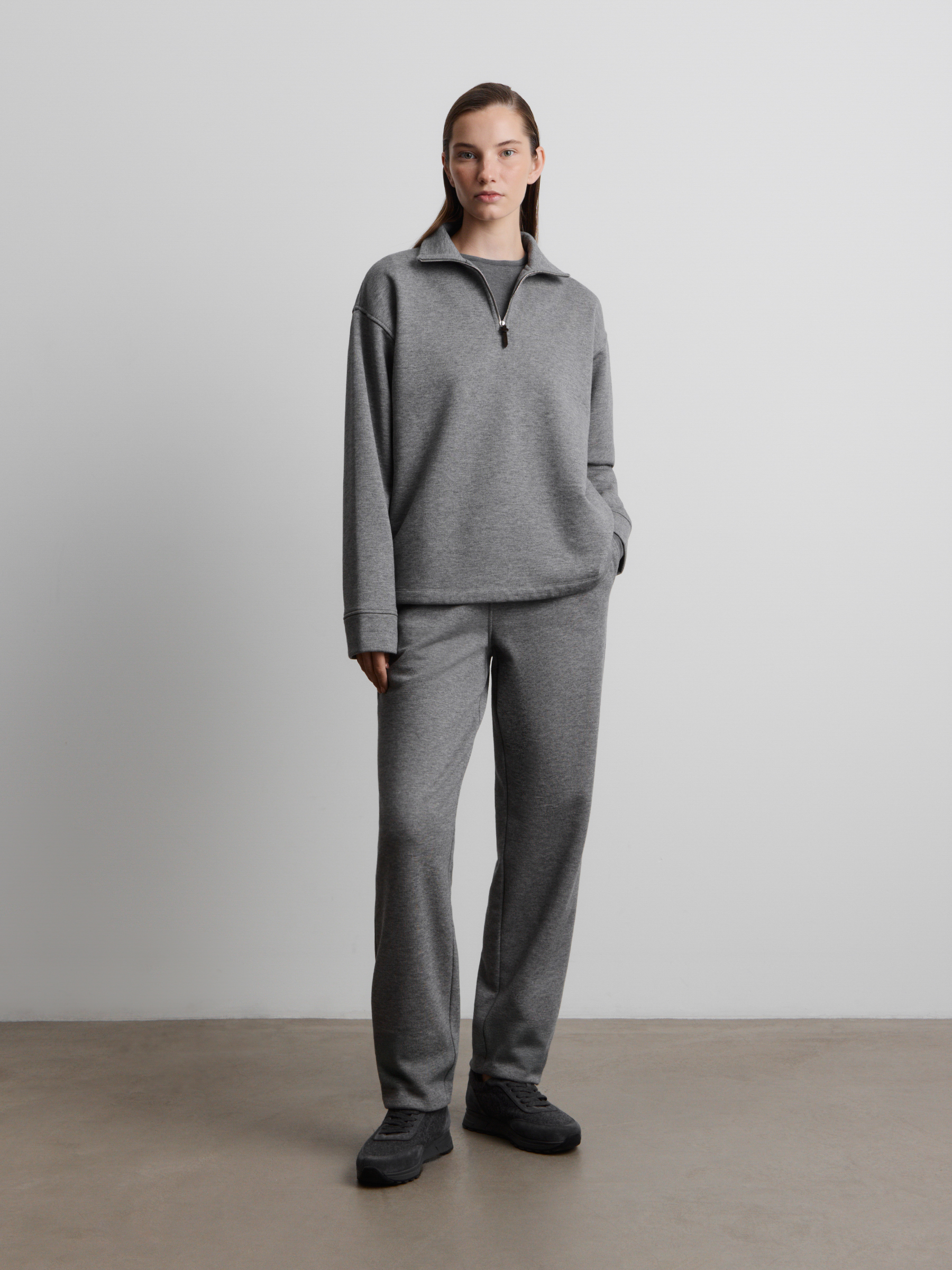 Брюки из хлопка и шерсти 12 STOREEZ 22000₽