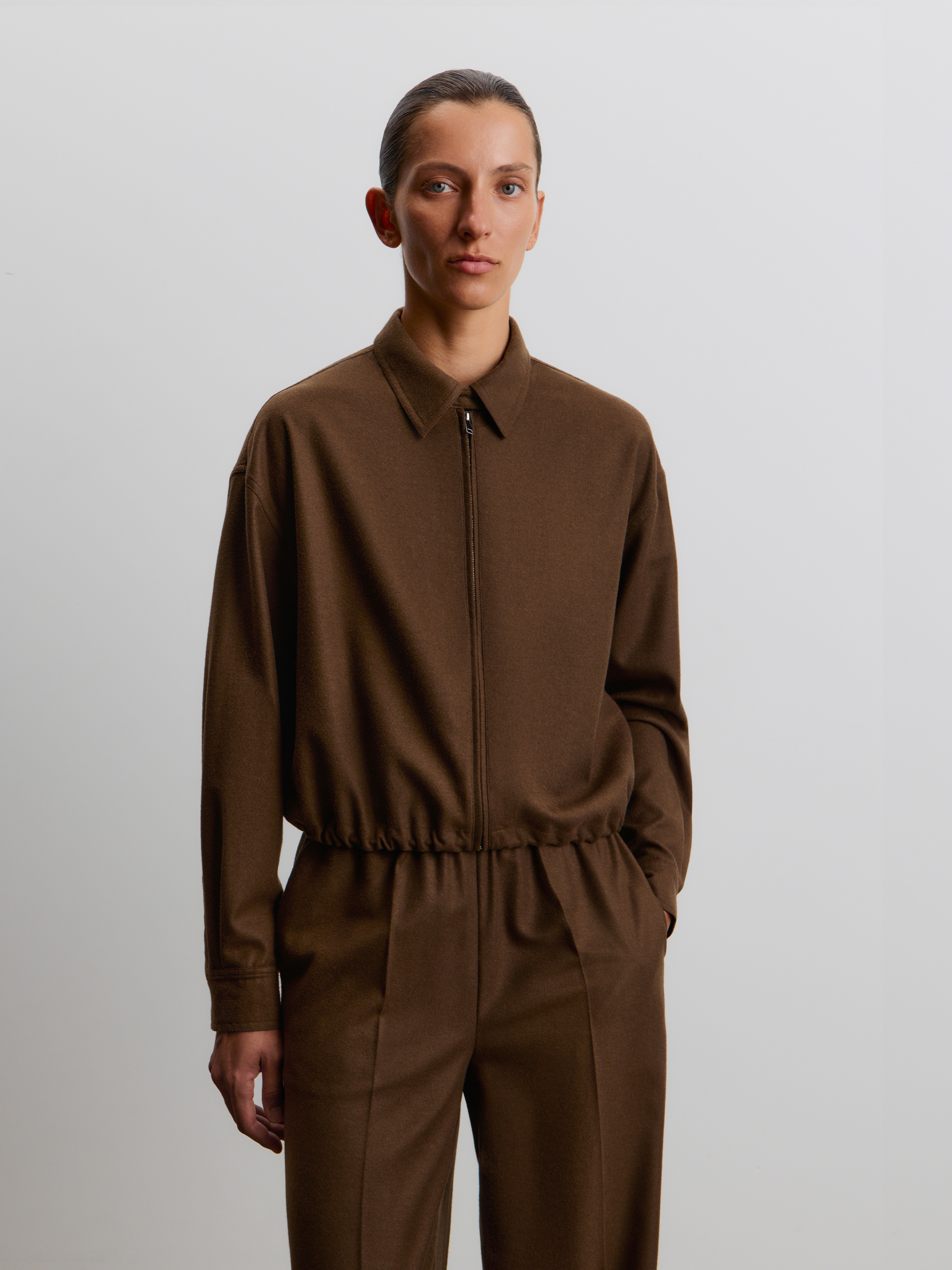 Рубашка из тонкой шерсти 12 STOREEZ 22000₽