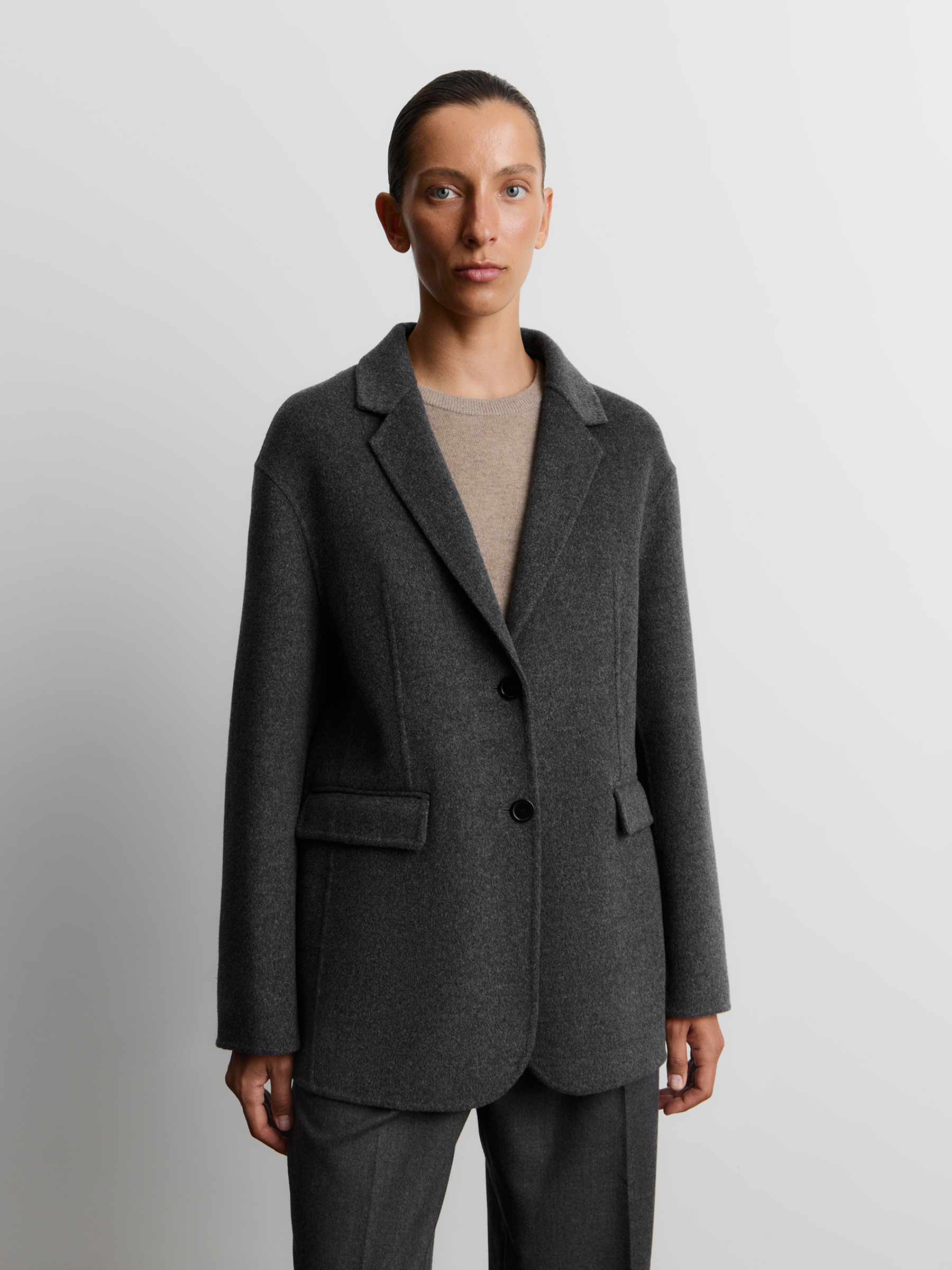 Пальто-пиджак из шерсти и кашемира 12 STOREEZ 41000₽