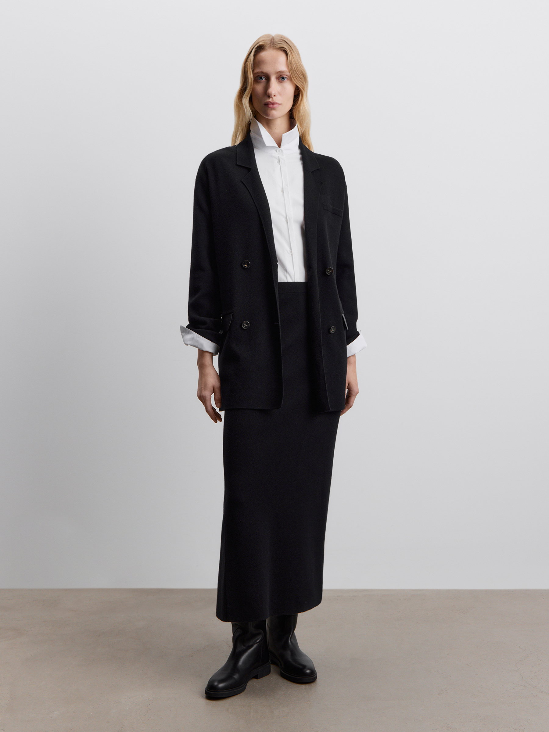 Юбка из шерсти и хлопка 12 STOREEZ 19000₽